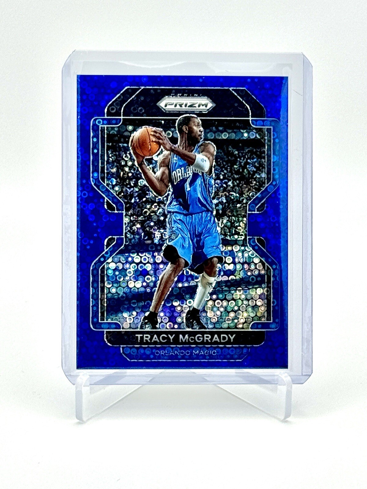 2021-22 Panini Prizm - Blue FAST BREAK #253 Tracy McGrady /150 Orlando Magic SP