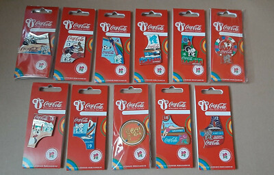 Pin's Olympische / Paralympische Spiele London 2012 - Coca Cola (''Days'' zur Auswahl)