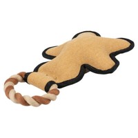 Duvo+ Hundespielzeug Lebkuchenmann 17X28 Cm Robust FüR GroßE & Kleine Hunde