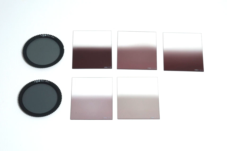 Cokin Lens Filter Kit ND Circular & Linear Polarised Colour Filters Pouch Case - Image 3 of 4