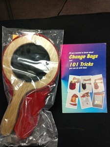 Change-Bag-One-Handed-Zipper-Pickleover-Bag-Red-Wooden-Handle-Ickle-Pickle-Item
