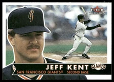 Jeff Kent 2001 Fleer Tradition #276 San Francisco Giants