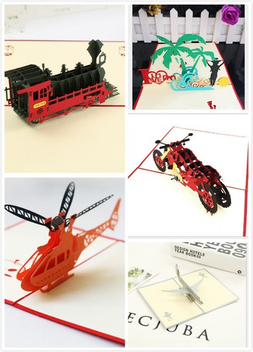 3D Pop Up Happy Father Day Birthday Celebration Greeting Card - 第 1/27 張圖片