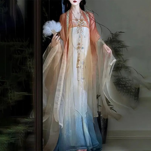 Chinese Hanfu Dress Women Cosplay Costume Party Outfit Chinese Hanfu Dress - Picture 9 of 16