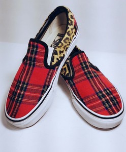 vans leopard plaid