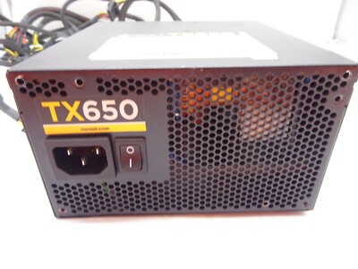 中古】 CORSAIR TX650 CMPSU-650TXV2 650W 電源ユニット 電源BOX