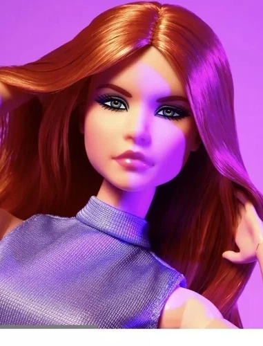 BARBIE SIGNATURE LOOKS DOLL #20 RED LONG HAIR MADE TO MOVE  MATTEL 2024 NEW 