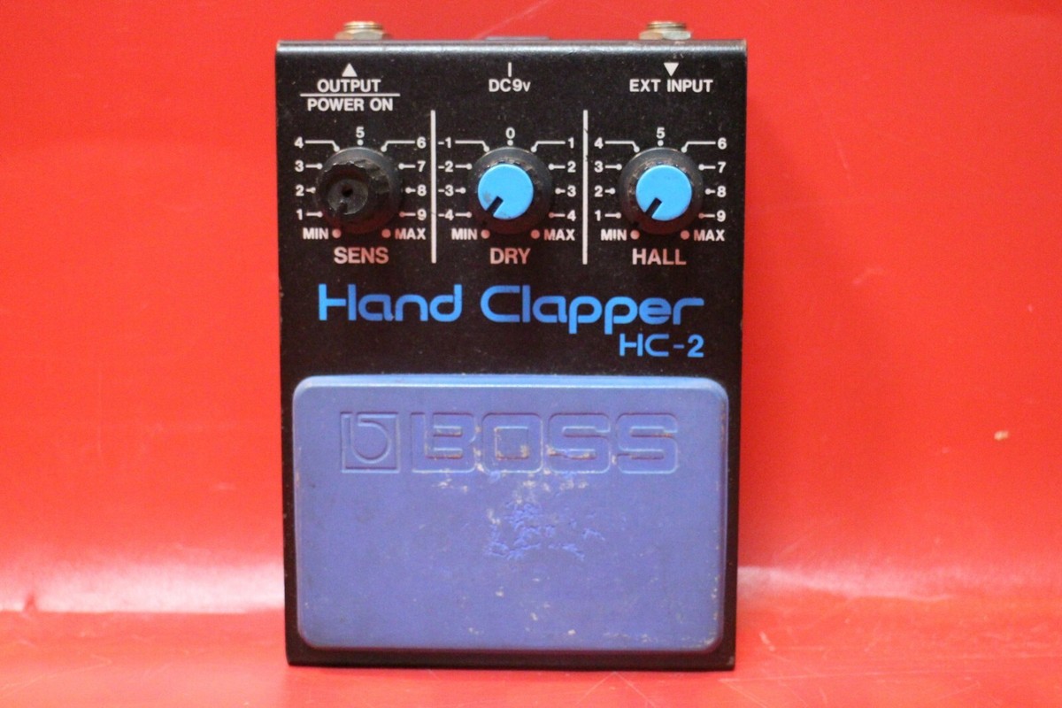 Boss HC-2 ハンドクラッパー 1980年代  ブラック ブルー Boss HC-2 ハンドクラッパー 1980年代 ブラック ブルー