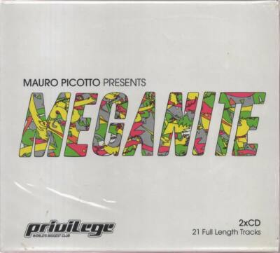 Mauro Picotto presents Meganite 2CD NEU Love Message Athos Absolute Diamond