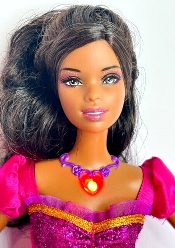 Barbie 2008 The Diamond Castle Princess Liana AA #M0786 Sings Lights Dress Flips