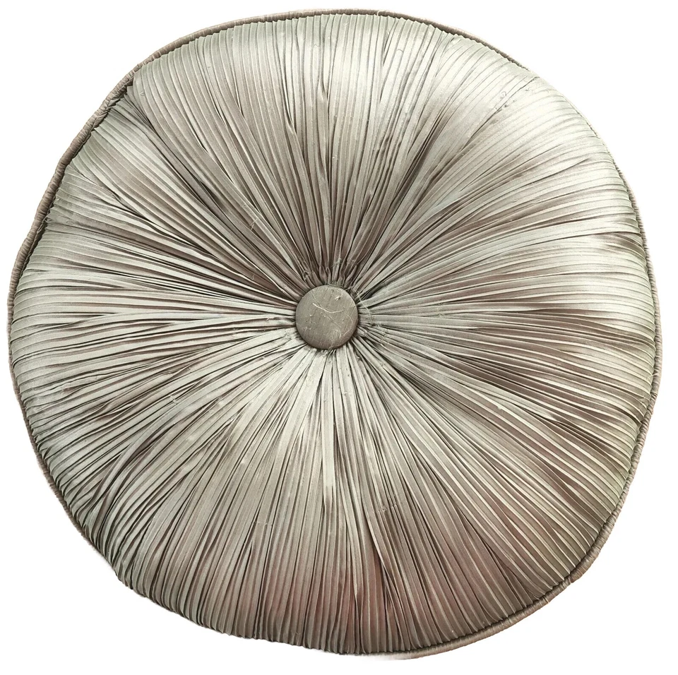 复古塔夫特圆形枕头鳄梨绿色 MCM 家居装饰 *阅读 * * — 第 3/4 张图片