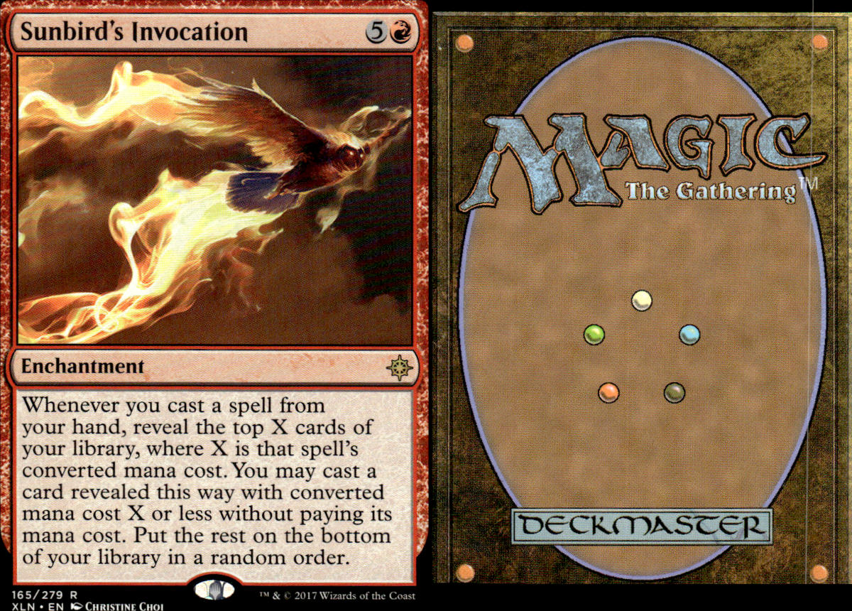 Magic the Gathering -MTG- Sunbird's Invocation