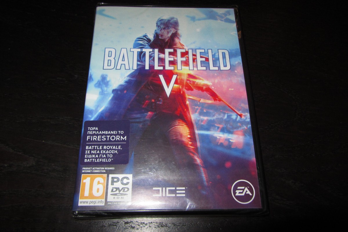 BATTLEFIELD V PC DVD + INCLUDES FIRESTROM NEW SEALED FREE