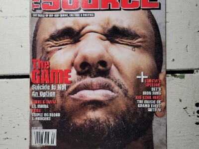 THE SOURCE Magazine The GAME July 2008 Hip Hop Rap Three 6 Mafia Plies Lil Mama