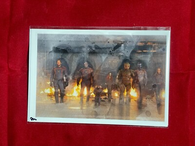 Guardians of the Galaxy Vol 3 4x6 Sketch Photo John Rudolph Signed V1