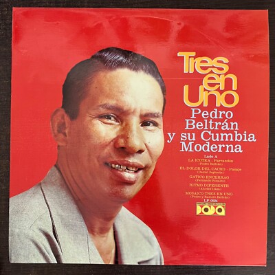Pedro Beltran Y Su Cumbia Moderna - Tres En Uno COLOMBIA CUMBIA KILLER LP  MINT