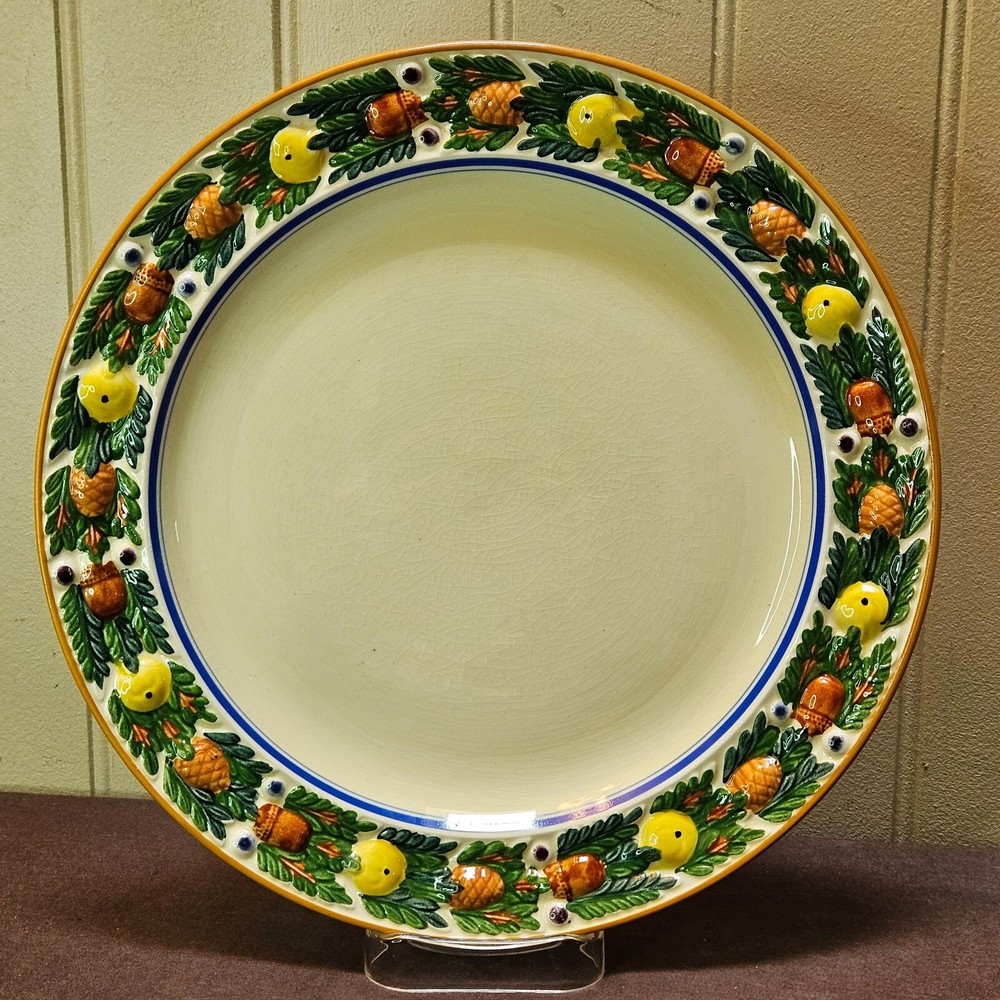Vintage 1920s Adams Royal Ivory Titian Ware Della Robia 11