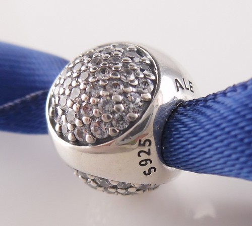 Glänzend Topfen Authentisch Pandora Silber 925 / Klar Zirkonia Charm / Perlen - Bild 2 von 3