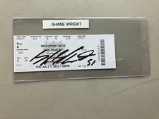 Shane Wright Autographed 2022 NHL Draft Ticket  Seattle Kraken (Nice Corners)