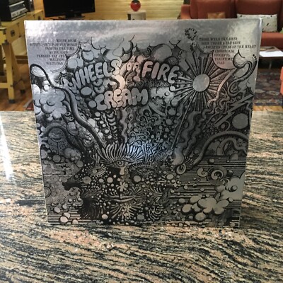 Cream ~ Wheels of Fire Live ~ Atco 1968 SD-2-700 ~ Gatefold 2 LP