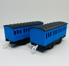 CUSTOM MADE BLUE PASSENGER COACH Trains Works on TrackMaster and Tomy Tracks