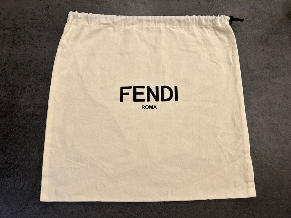 FENDI dust Storage Bag 15 X 15 Inch Authentic !