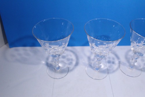 Lot Of 3 George & Martha Water Goblets By Nancy Prentiss - Picture 5 of 12