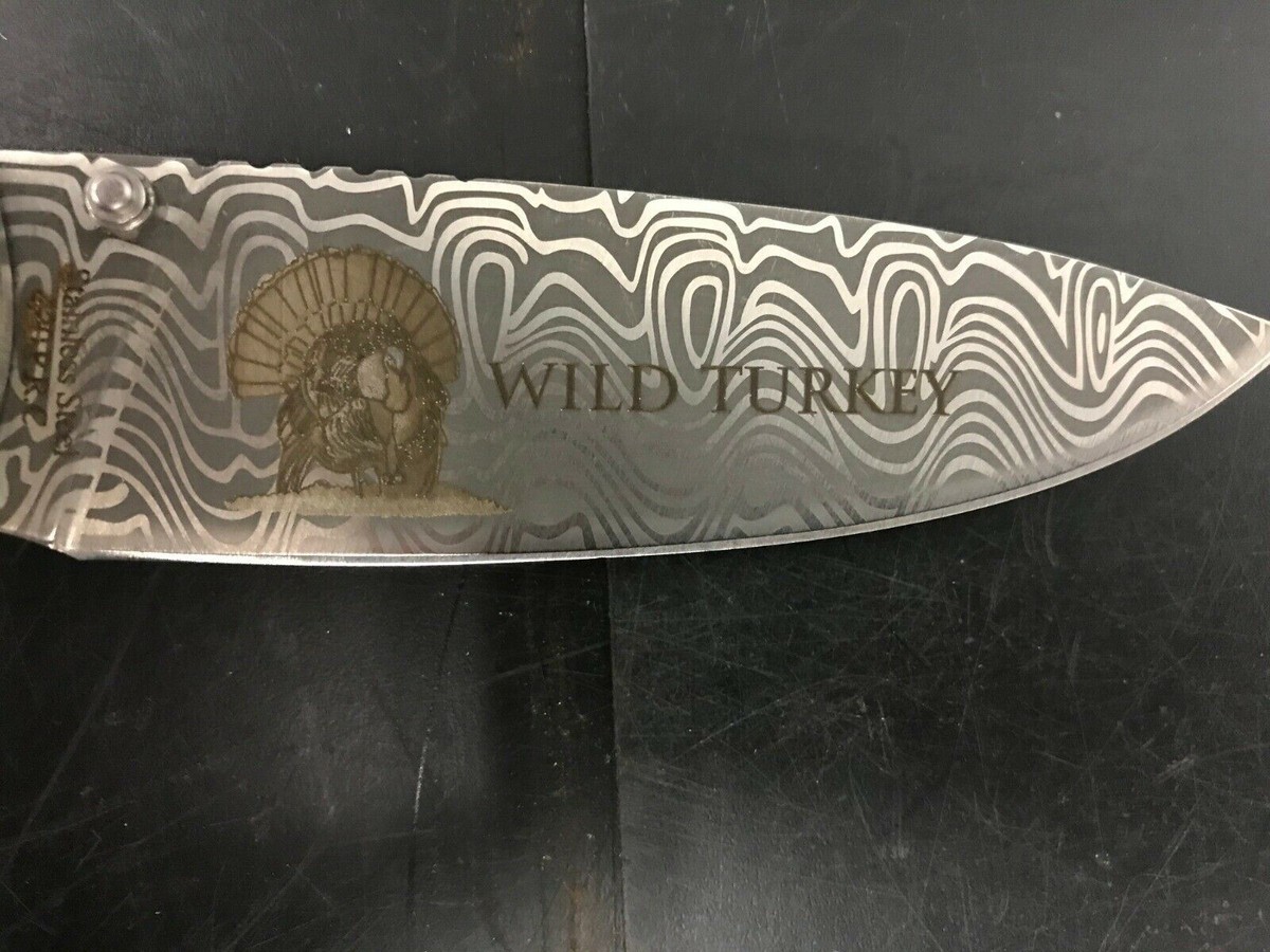 American Mint Big Game Hunting Knife Wild Turkey 420 Stainless