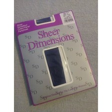 Sheer Dimensions Vintage PANTYHOSE 5'0 - 5'7" Size A New Blue Hosiery