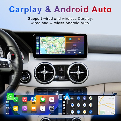 Android Car GPS 10.25'' For Mercedes Benz GLK X204 2013-2015 8+256G Auto Carplay - Picture 3 of 12