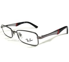 Ray-Ban RB1025 4008 Kids Eyeglasses Frames Red Gray Gunmetal Black 45-17-125