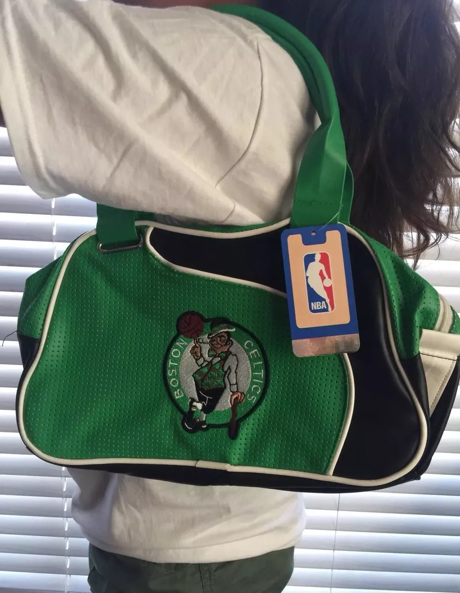 Boston Celtics Larry Bird NBA Official Gear Faux Leather Purse Bag Clutch GIFT