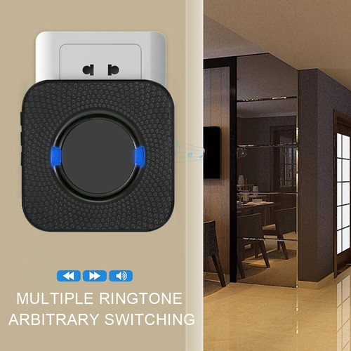 Wireless Door Bell Chime Waterproof Doorbell Receivers 300M Long Range Security - Picture 5 of 12