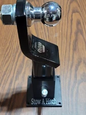 Receiver hitch storage solution. Introducing "Stow A Hitch" 