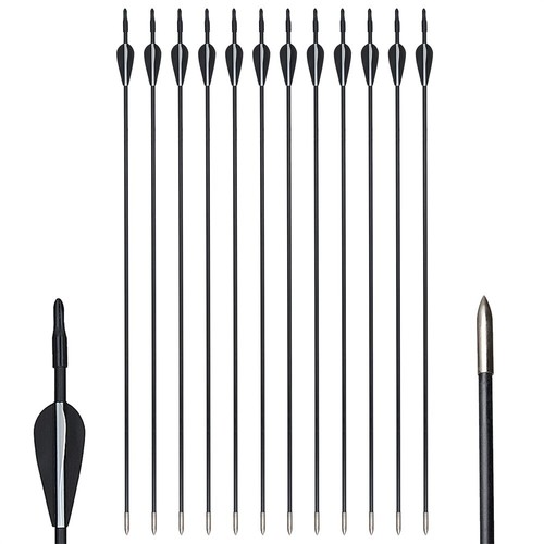 57" Archery Takedown Recurve Bow &12X Arrows Set Hunting RH/LH Target 20/30/40lb - Picture 16 of 32