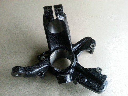 A4 VOLKSWAGEN TDI GOLF JETTA NEW BEETLE LEFT SIDE STEERING KNUCKLE $89 SHIPPED - Picture 2 of 2