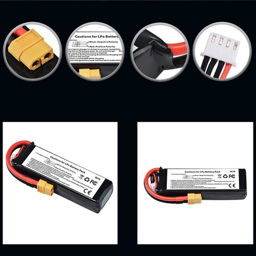 11.1V 2200Mah Lipo Battery T /XT60 plug for Walkera Runner 250 250-Z-26 RC plane - Picture 3 of 9