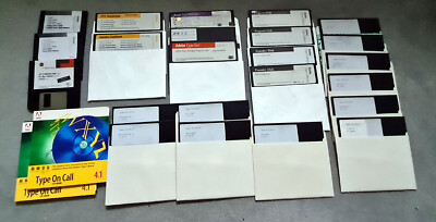 Adobe Type Manager 5 Schriften Type Director Library PC Brody Novarese Futura