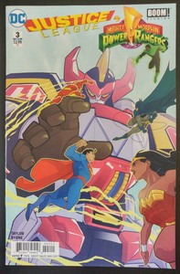JUSTICE-LEAGUE-Mighty-Morphin-POWER-RANGERS-3-of-6-2017-DC-Comics-VF-NM
