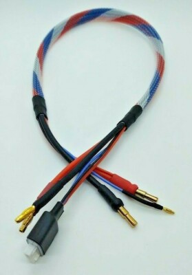 2s 24  RC Balance Charge Lead 4mm/5mm bullet Hi-Amp Venom Icharger 406 Protek