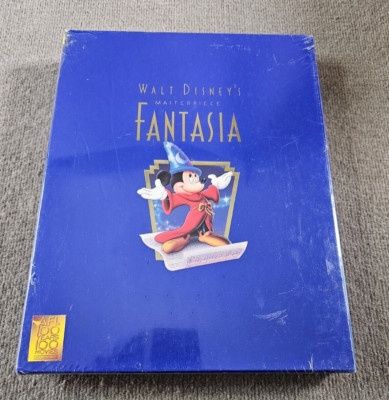 Walt Disney's Fantasia Masterpiece Deluxe Collector's Edition VHS Box Set NEW
