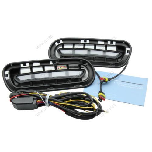 LED DRL Daytime Running Lights / Turn Signals 2pcs For KIA Stinger 2018-2020 - Picture 10 of 10