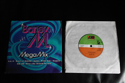 7'' Single Boney M - MegaMix, he was a Steppenwolf