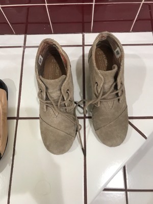 sand colored booties