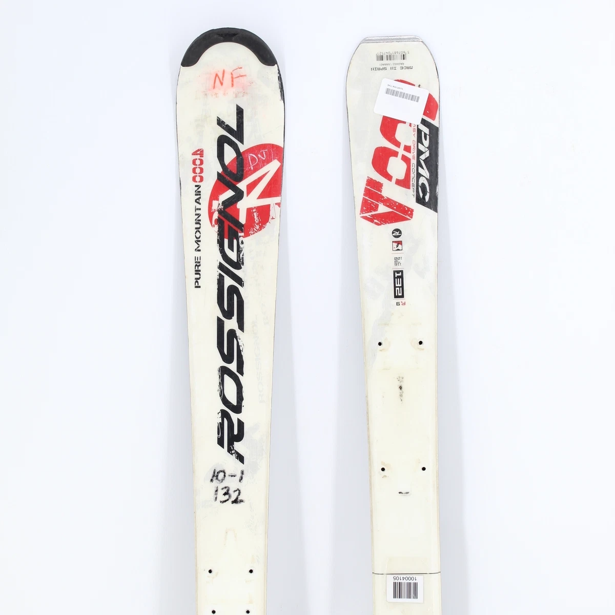 Rossignol Pure Mountain 4000 Flat Skis 132 cm Used eBay