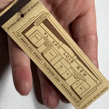 El San Luis Rey Restaurant Matchbook Cover Full Length Oceanside California 101