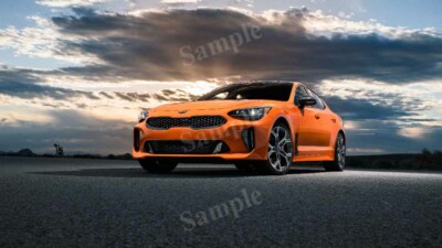 Kia Stinger GTS 2020 High Res Wall Decor Print Photo Poster