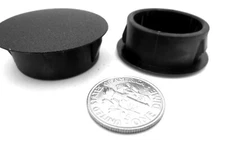 1" Hole Fit Sheet Metal Hole Plug Black Panel Hole Plug Cap Fit 1/8" Thick Panel