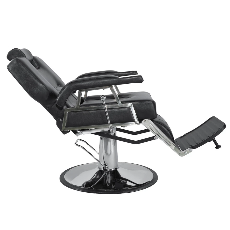 Liegestuhl Friseur Schwerlast Hydraulikpumpe 360° drehbar Friseur Salon Stuhl - Bild 4 von 4