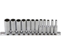 Bgs SteckschlüSsel-Einsatz-Satz ZwöLfkant, Tief | Antrieb Innenvierkant 6,3 Mm (
